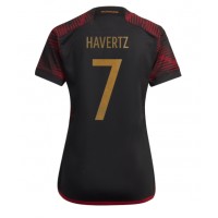Saksa Kai Havertz #7 Vieraspaita Naiset MM-kisat 2022 Lyhythihainen